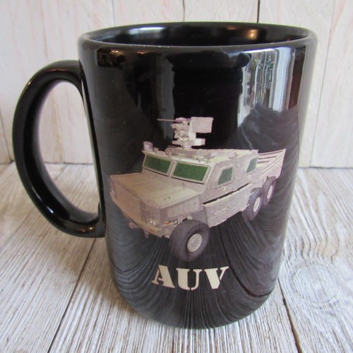 Military humvee mrap mug auv - military,