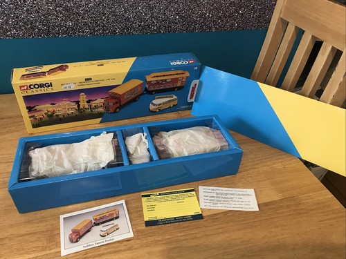 Boxed corgi erf box van - boxed,