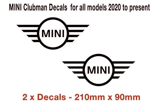 Mini clubman decals - mini,