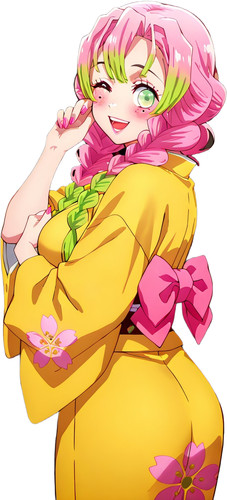 Kanroji mitsuri smile vinyl - mitsuri,