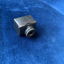 Antique old camera brass view