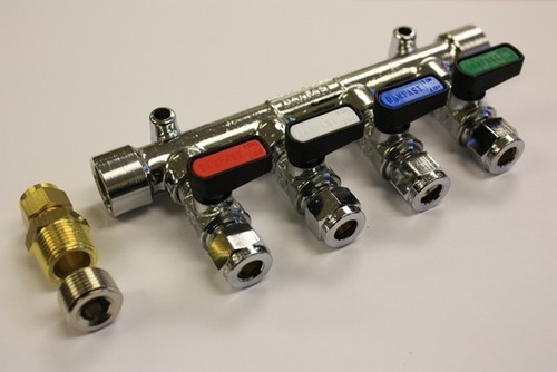 Way gas manifold caravan - 4,