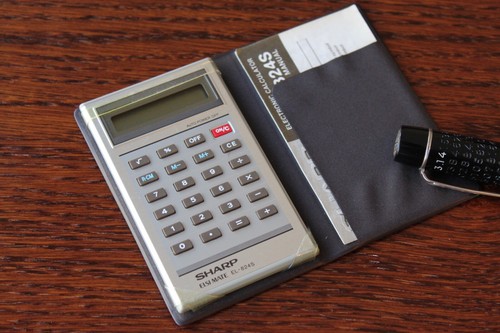 Sharp elsimate 824s vintage - elsimate, el-824s
