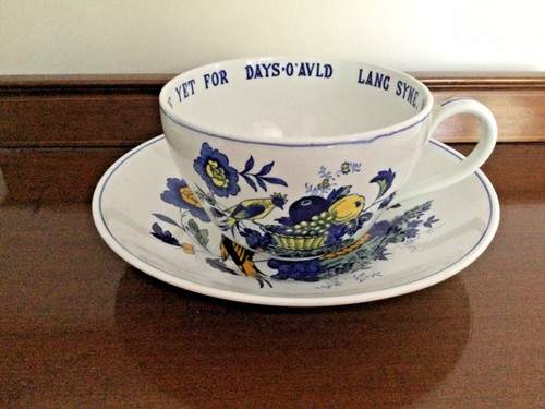 Jumbo spode blue - bird, &