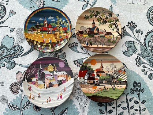 Poole pottery four seasons - poole,
