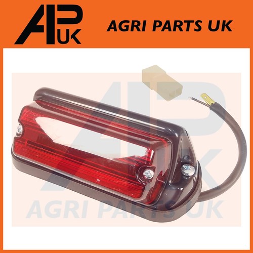 Rear side light - rear, square