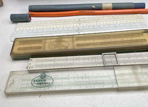 Vintage slide rule collection - slide,