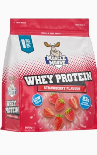 Muscle moose whey protein - muscle,