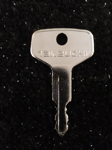 Takeuchi ignition key - key,