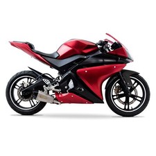 ABS Plastic Full Fairing Kit (21 panel)Red/ Black for Yamaha YZF-R 125 14-18