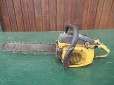 Vintage McCULLOCH SUPER 2-10C Chainsaw Chain Saw with 15" Bar