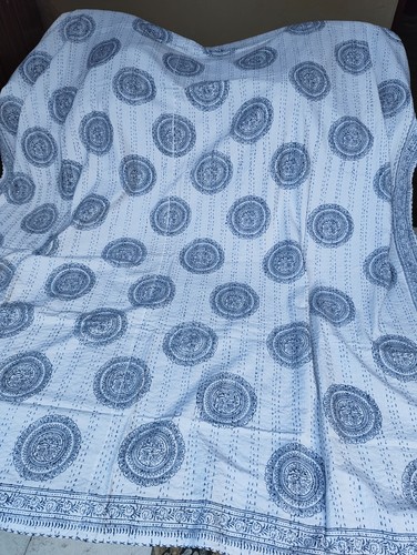 All size indian kantha quilt - indian,