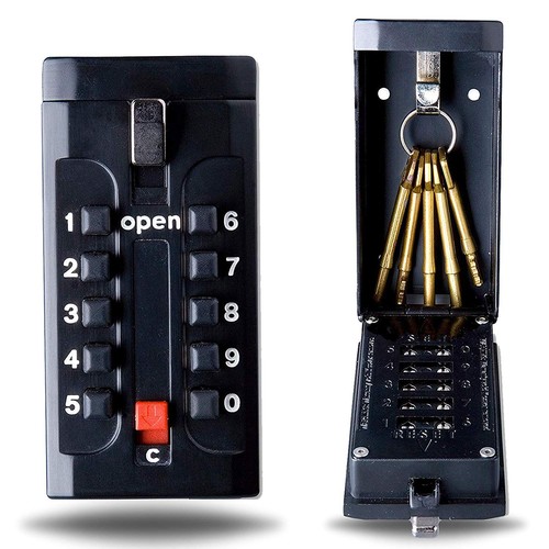 Push button key safe outdoor - key,