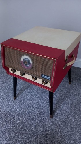Dansette radiogram red - rg-30,