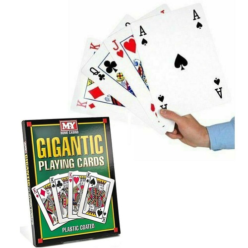 Gigantic playing cards - a4,
