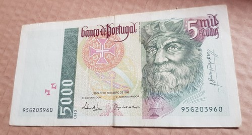 1996 banco portugal 5000 - 1996,