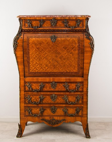 French kingwood secretaire - kingwood,