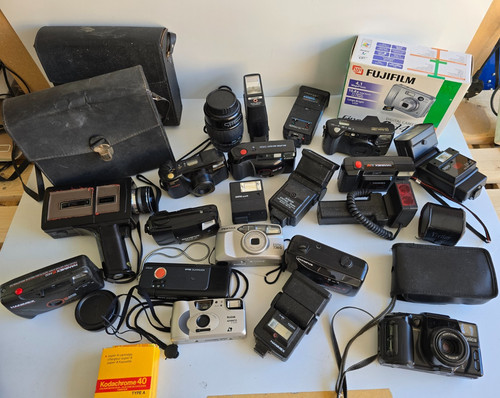 Large camera collection 35mm - collection,