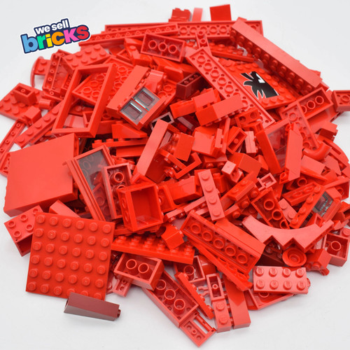 Lego red 500g bricks - lego®, parts