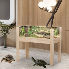 Wooden Tortoise House Large Turtle Habitat Indoor Tortoises Enclosure Windows