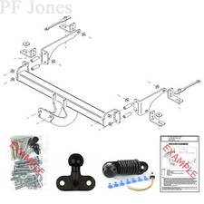 Tow-Trust Towbar for Vauxhall Combo Van 2001-2012 - Flange Tow Bar