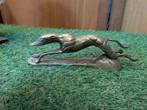 Brass greyhound whippet - /,