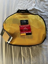 The North Face Large Duffel Bag - BNWT Summit Gold/Black 95L Base Camp Bag