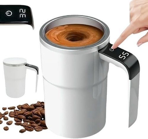 Self stirring coffee - coffee, mug