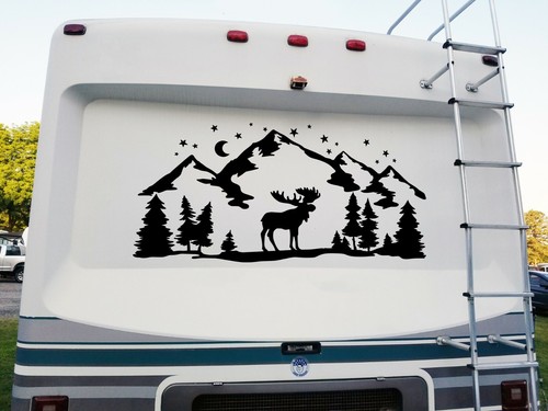 Moose mountains forest - moose,