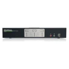 IOGEAR 2-Por Dual Monitor DVI KVM Switch With Audio GCS1642