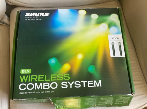 Shure blx pg58 wireless combo - blx,