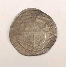 Silver Penny Of Elizabeth st
