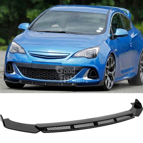 Black front bumper splitter - front,