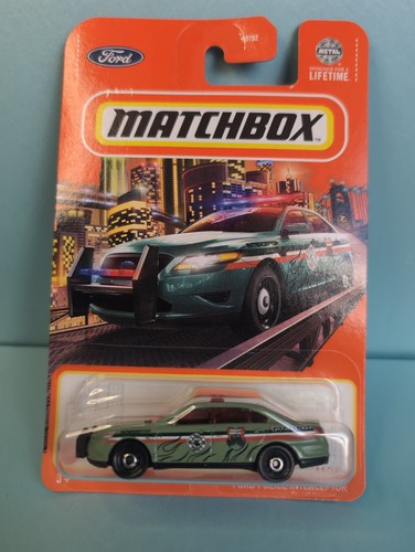 Matchbox long card ford - card,