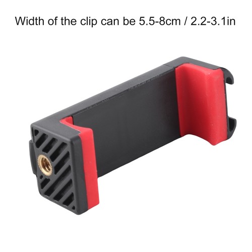 Smartphone clip bracket - clip, 1/4in