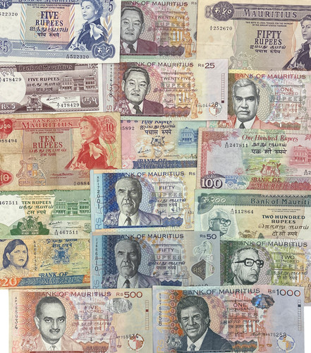 Mauritius rupee bank - rupee,