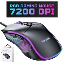 RGB Gaming Mouse Wired 7200