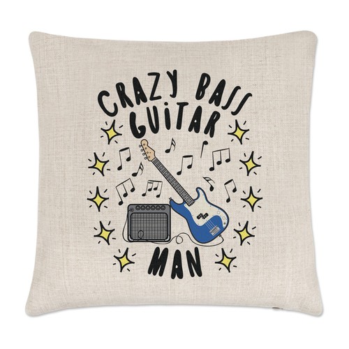 Crazy bass guitar - man, stars