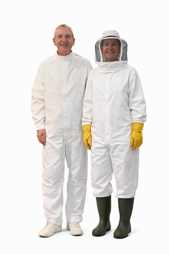 White boiler suit - white,