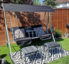Seater garden swing chair - 2,