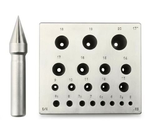 Round bezel forming block - forming, 20