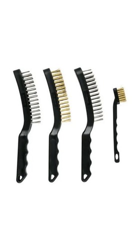 Wire brush set 4pcs - brush,