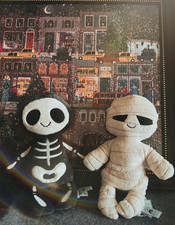 Authentic Jellycat Mummy Skeleton Bob Stuffed Toys Tags Dust Bag Halloween gifts