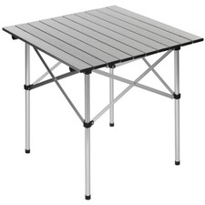 Fox Camping Roll Up Table Aluminium Foldable Frame Adventure