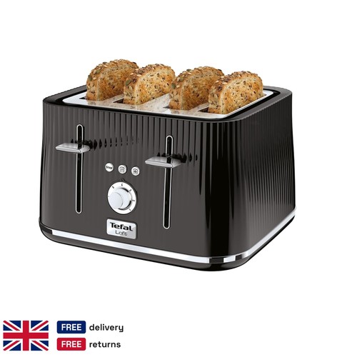 Tefal loft black toaster - loft, 4