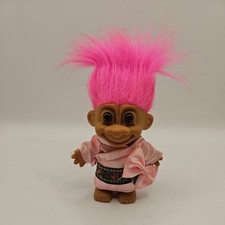 Troll Pink Hair Japanese Costume 1980s 1990s Retro Vintage Russ