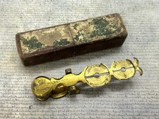 Set of Antique Brass Harrison