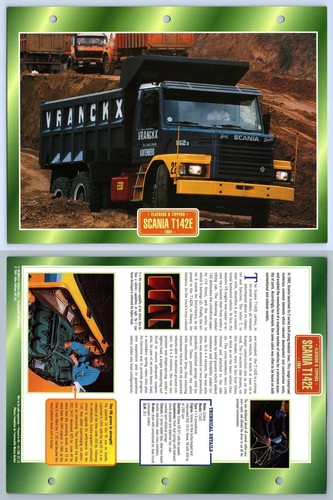 Scania t142e 1984 flatbeds - scania,
