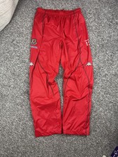 Vintage Y2K Wales Football Kappa Player Issue Track Pants Size Men’s XL