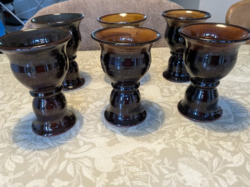 Hand thrown pottery wine - hand,